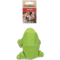 Игрушка для собак Лягушка, 12,8 х 12,8 х 8,8 см, латекс, зелёный
