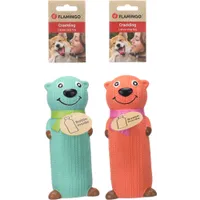 Игрушка для собак Медведь, 8,1 x 6,7 x 19 см, латекс с ПЭТ-бутылкой внутри, в ассортименте