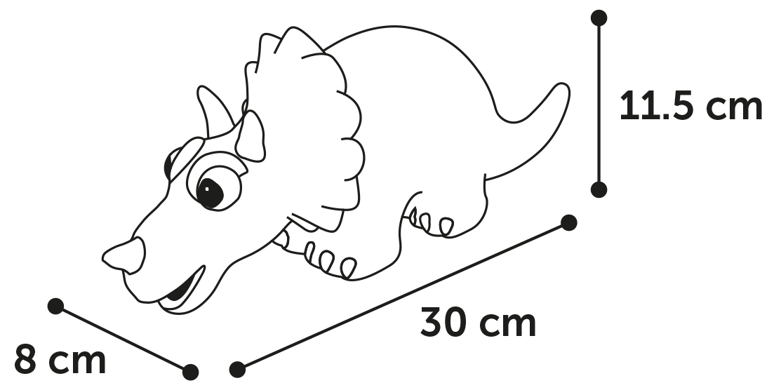 Игрушка Amos динозавр