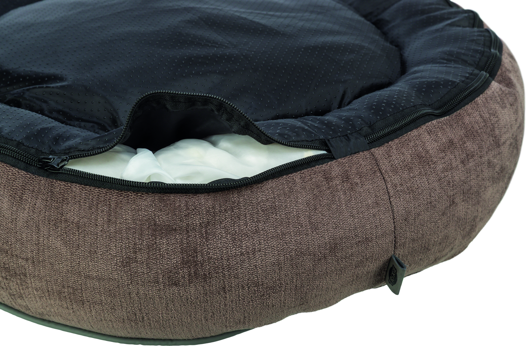 Лежак Lennox vital круглый, коричневый