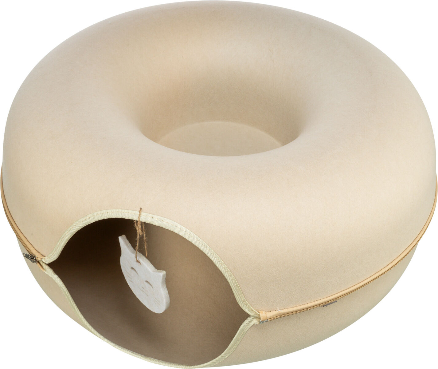 Лежак для кошки Пончик, фетр